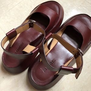 Jil sander sandal from SS19 campaign